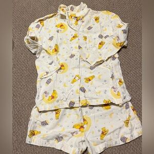 Vintage Disney Store Winnie the Pooh Flannel pajamas